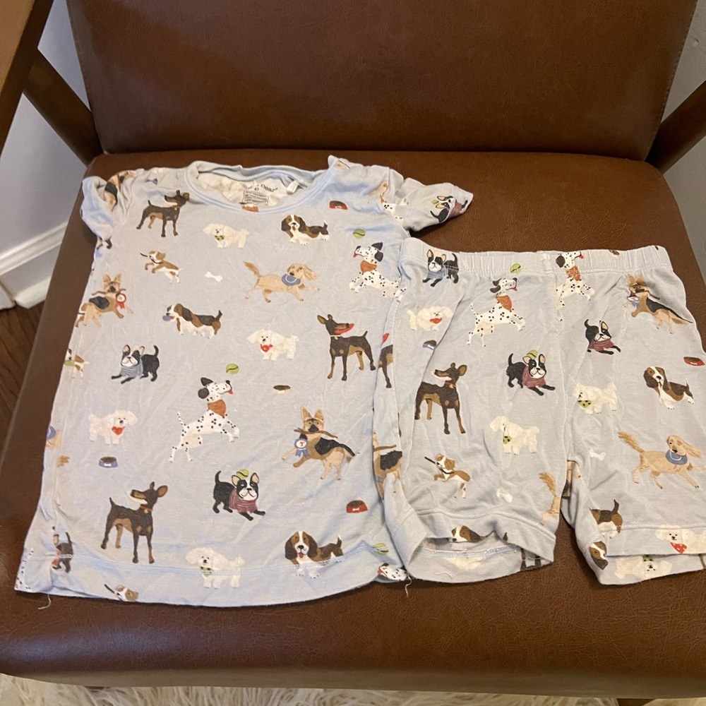 Angel dear bamboo shorty set